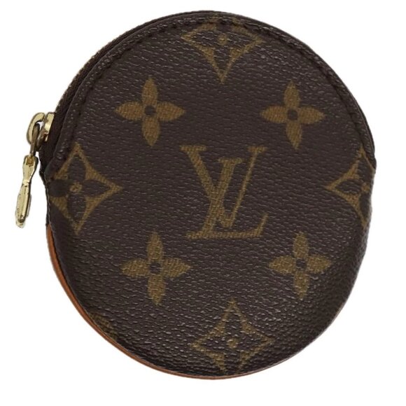 LOUIS VUITTON Monogram Porte Monnaie Rond Coin Purse - Picture 1 of 16